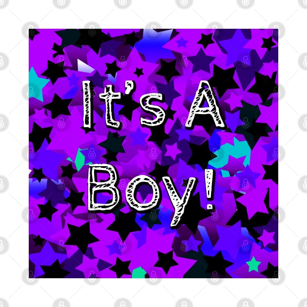 It's A Boy! Punk Stars by BlakCircleGirl