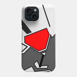 Abstract geometrical pattern in constructivism style Phone Case