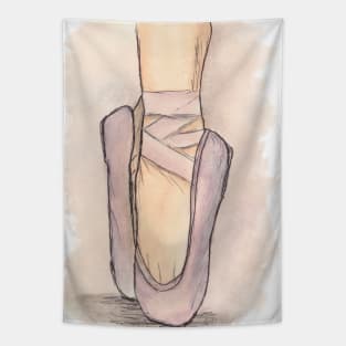 Ballet Shoes Tapestry