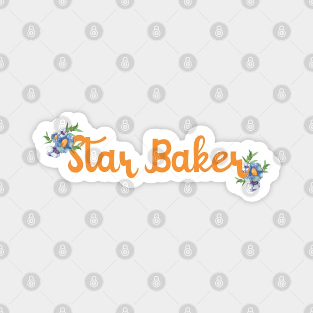 star baker gift Magnet by shimodesign