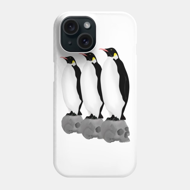 Penguins Of Death Phone Case by mailboxdisco