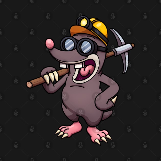 Miner Mole by TheMaskedTooner