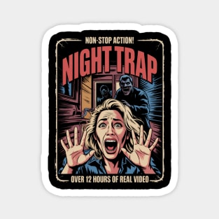 Night Trap Horror Movie Poster Magnet