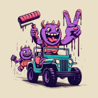 Monster painter T-Shirt