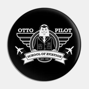 Otto Pilot School of Aviation (vintage) Pin