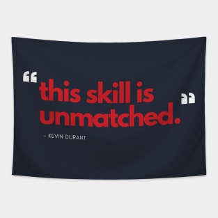 Kevin Durant "Unmatched" - Tokyo Olympics Team USA T-Shirt Tapestry