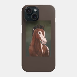 Bay Pinto Horse Phone Case