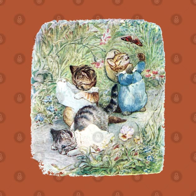 Tom, Moppet and Mittens Kitten - Beatrix Potter by forgottenbeauty