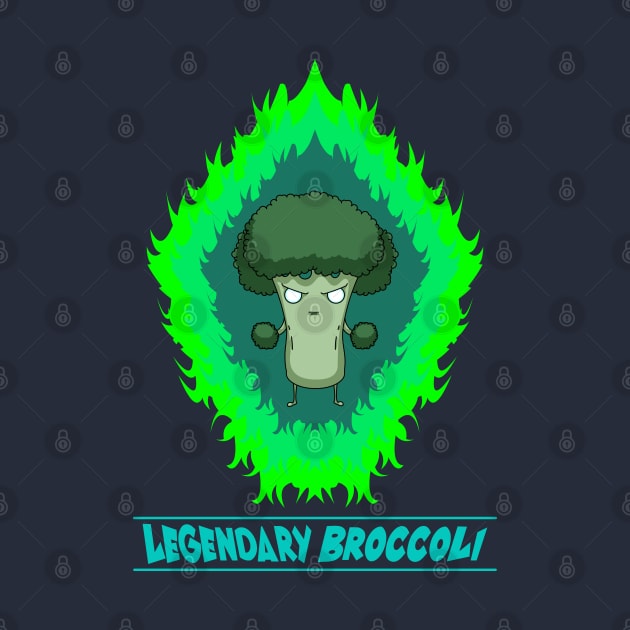 Legendary Broccoli, extremely powerful broccoli! by mrbitdot