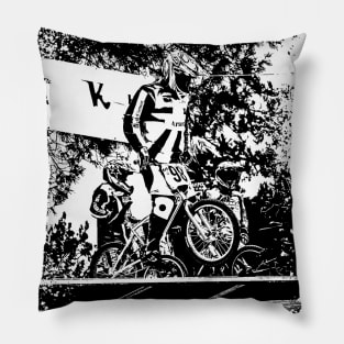 bmx race Pillow