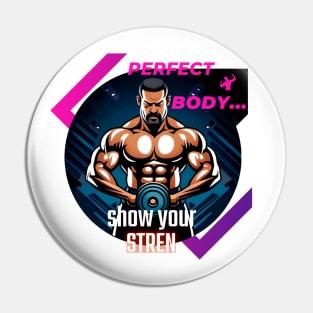 Gym perfect body Pin