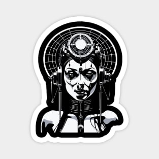 1950s Sci-fi Telepathic Goddess Magnet