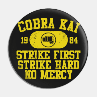 Cobra Kai Vintage Tee Motto (Fist) Pin