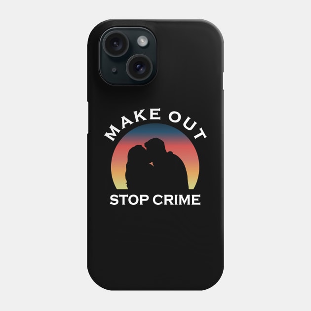 Chenford Make Out Stop Crime (white text) | The Rookie Phone Case by gottalovetherookie