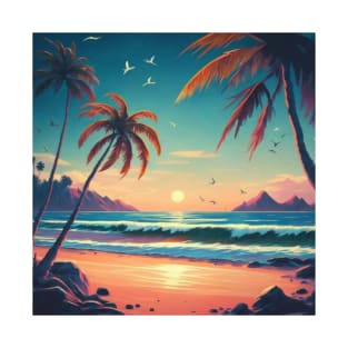 Beach, Tropical ocean T-Shirt