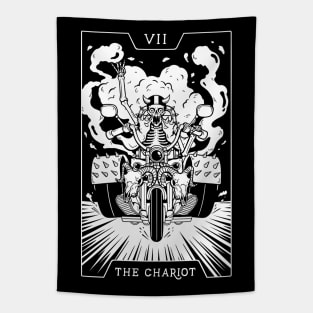 07. THE CHARIOT TAROT CARD T-SHIRT Tapestry