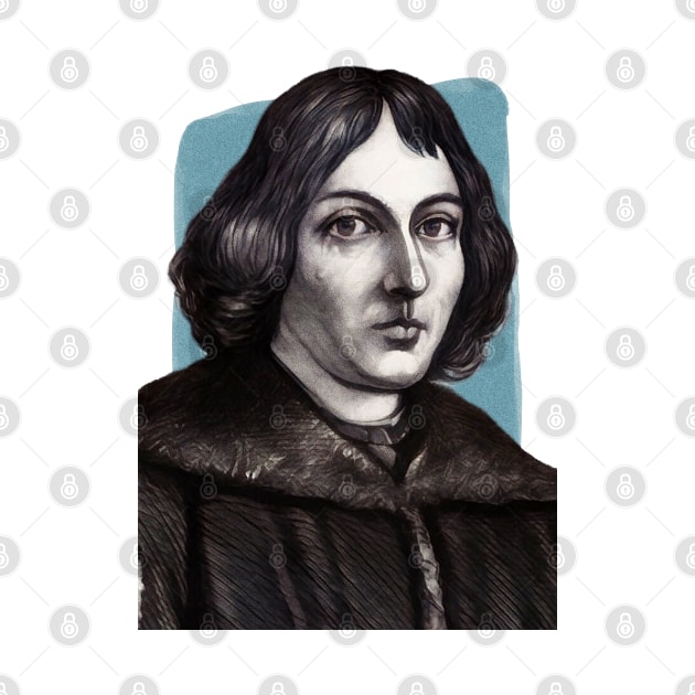 Polish Astronomer Nicolaus Copernicus illustration by Litstoy 