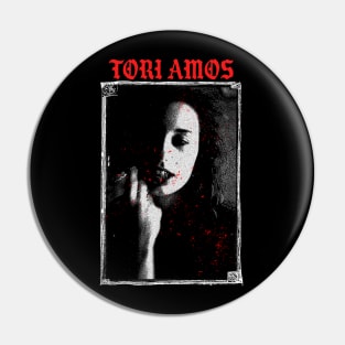 Tori Amos Metal Pin