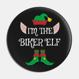 I'm The Biker Christmas Elf Pin