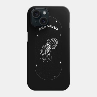 Aquarius Zodiac Sign - Astrological sign Phone Case