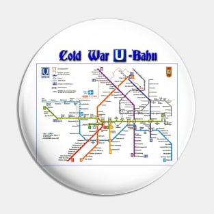 Vintage Cold War U-Bahn Pin