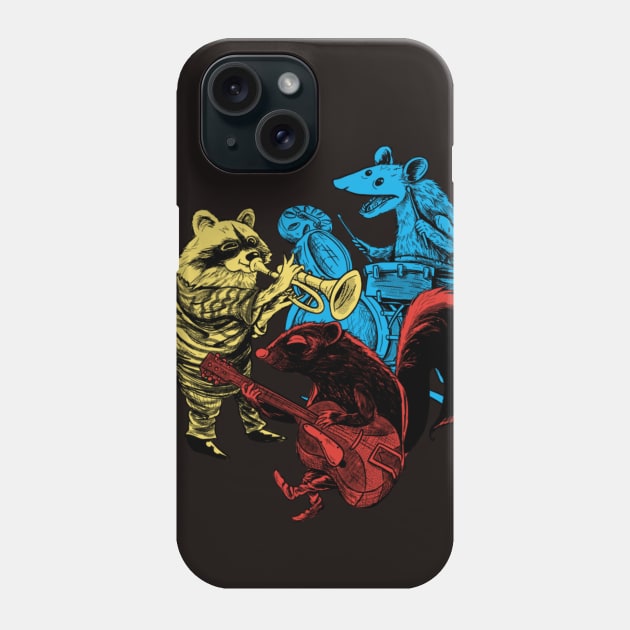 The Vermin Three Phone Case by JaxDavArts