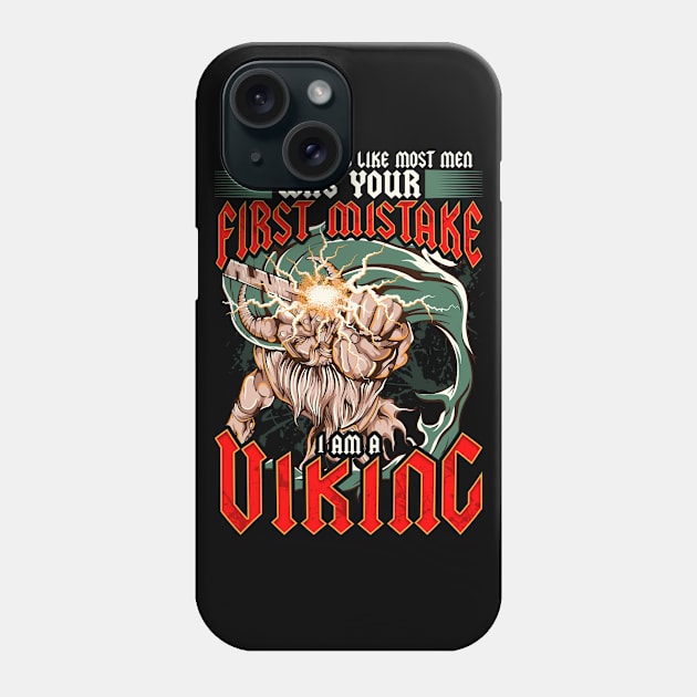 Viking Vikings Norse Funny Humor Quotes Gifts Phone Case by E