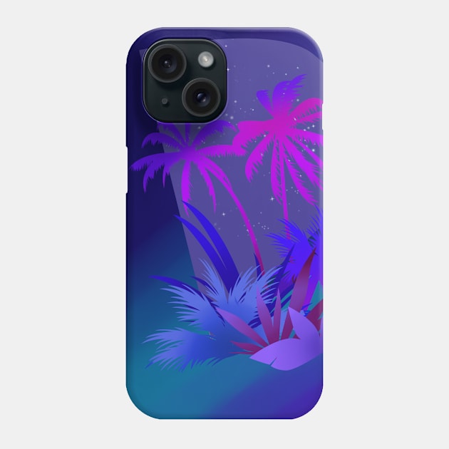 80s Nights Phone Case by Carrion Beast