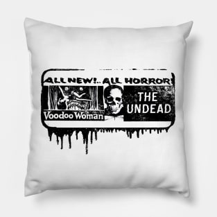 Double Feature (Undead Voodoo) Pillow