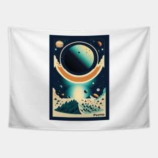 Pluto, Space poster Tapestry