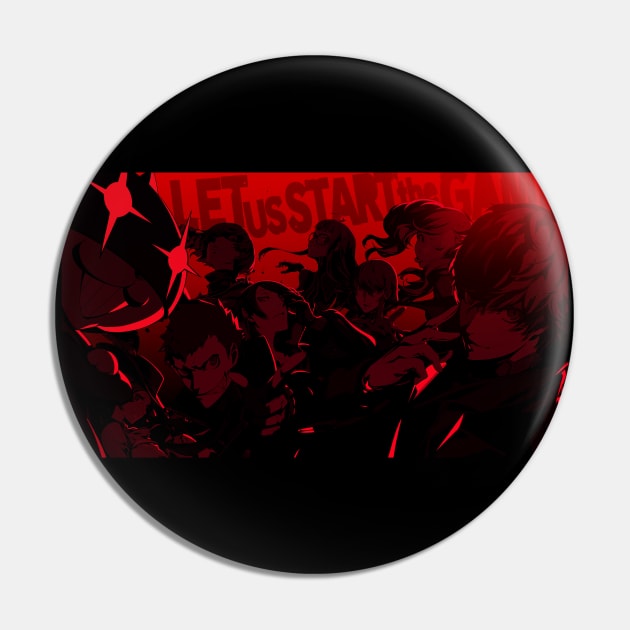 Persona Joker Phantom Thieves Pin by PhilipArnaudov