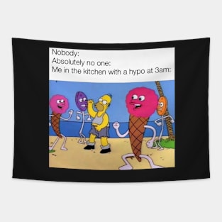 Low Diabetes Memes Tapestry