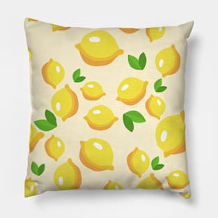 Lemons pattern by Mavis <3 Pillow