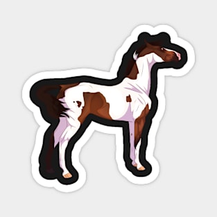 Tobiano Paint Horse Magnet