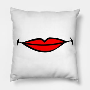 kiss me women's day lovers Pillow