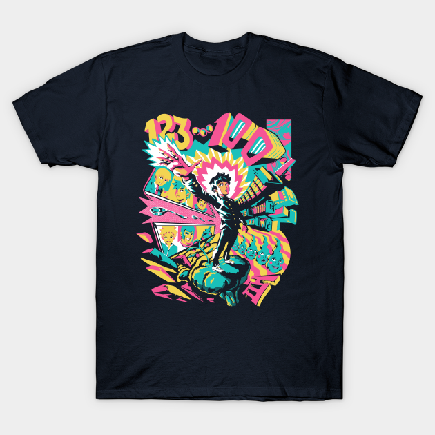 Psychedelic 100 - Anime - T-Shirt