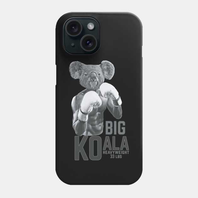 Big Koala Boxer Phone Case by wamtees