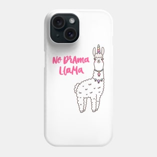 Cute llama unicorn Phone Case