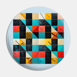 Colored Cubes Pin