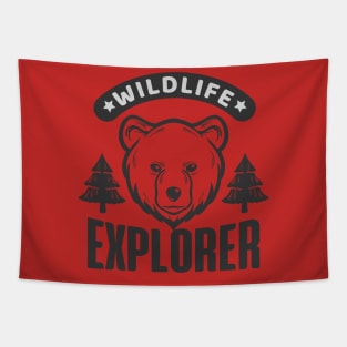 Wild Life Explorer Tapestry