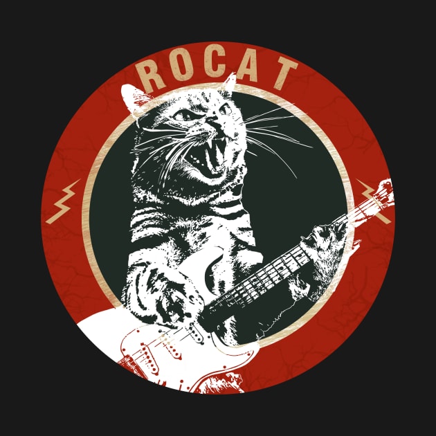 RoCat Guitar art by kumtulmabur