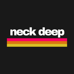 neck deep 80s line T-Shirt