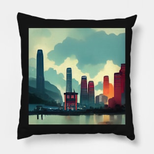 Chongqing | Comics Style Pillow