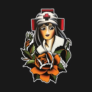 Rose of No Man's Land Tattoo Design T-Shirt