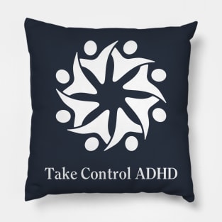 Take Control ADHD • Logo Light Pillow