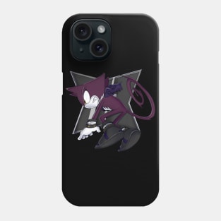 Pyro the cat sonic channel style Phone Case