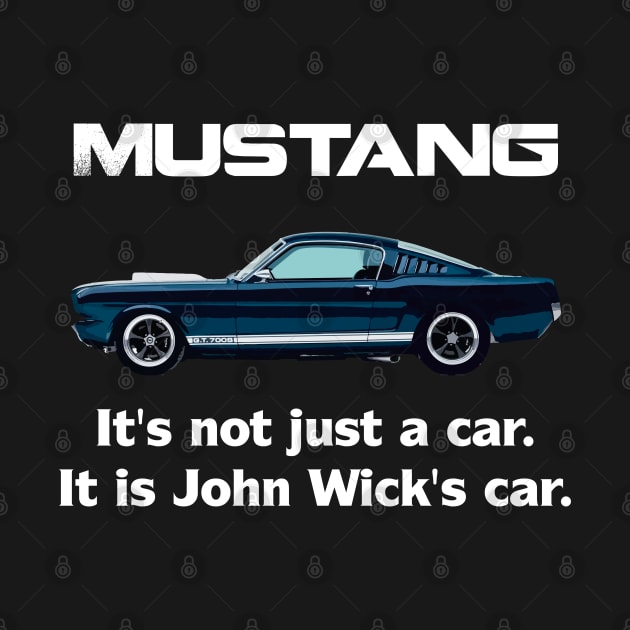 It's not just a car. It is John Wick's car. by tonycastell