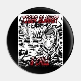 Tiger Blanket Pin