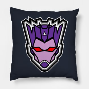 TFxGB - Evil Gozerian (Faction Head) Flat Colors Pillow