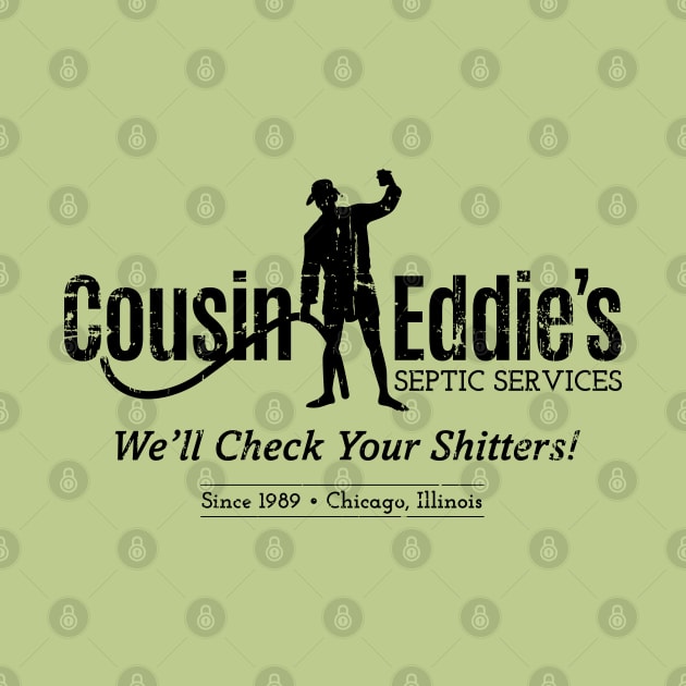 Discover Cousin Eddie's Septic Services - Christmas Vacation - Tapestry